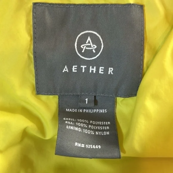 AETHER insulated Jacket size 1 Women's XS/S - Picture 4 of 4